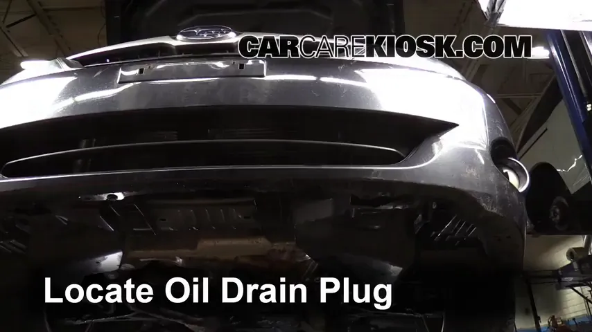 2011 Subaru Impreza 2.5i Premium 2.5L 4 Cyl. Wagon Oil Change Oil and Oil Filter